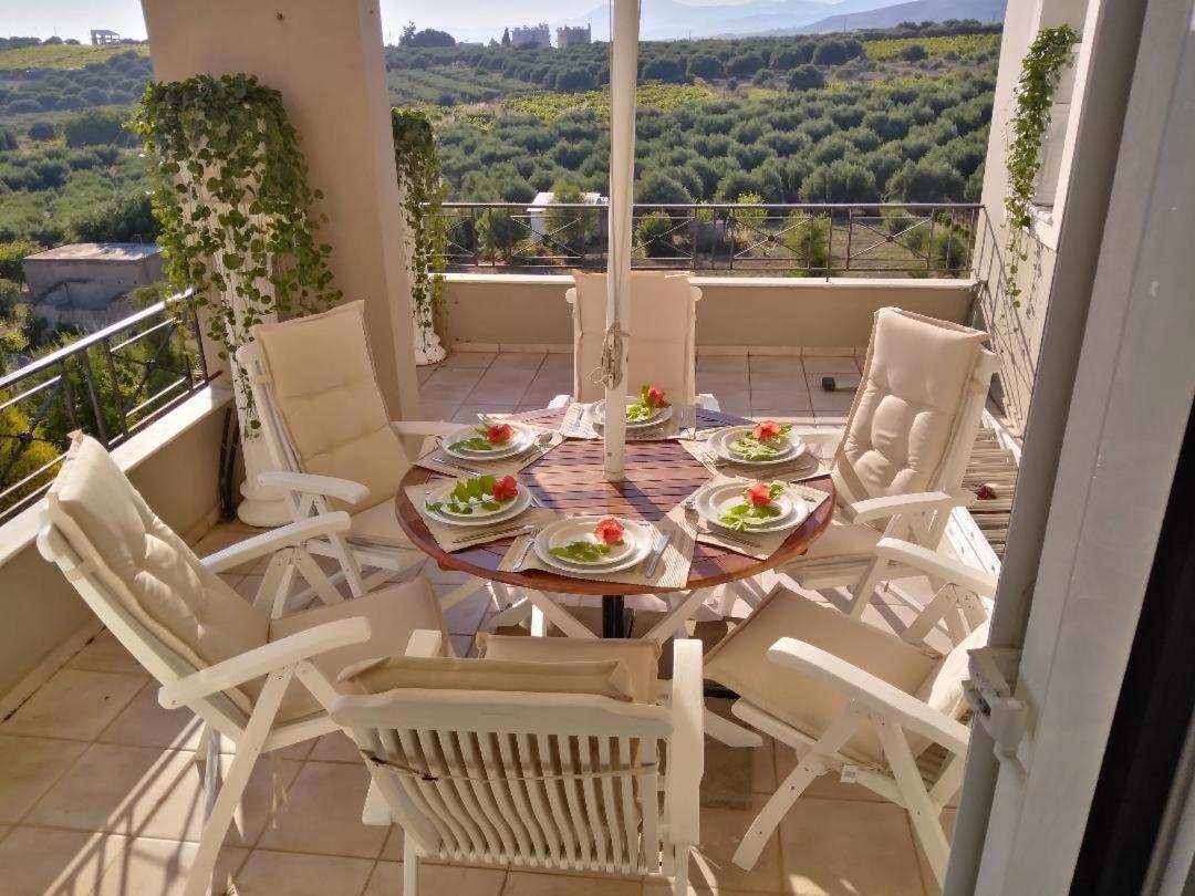 Villa Amelie-Private Pool Marathitis ภายนอก รูปภาพ
