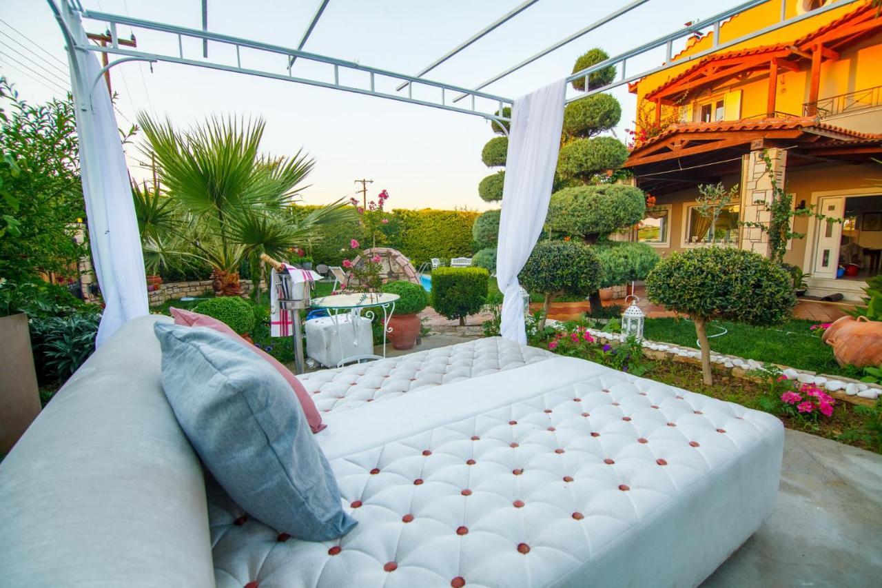 Villa Amelie-Private Pool Marathitis ภายนอก รูปภาพ