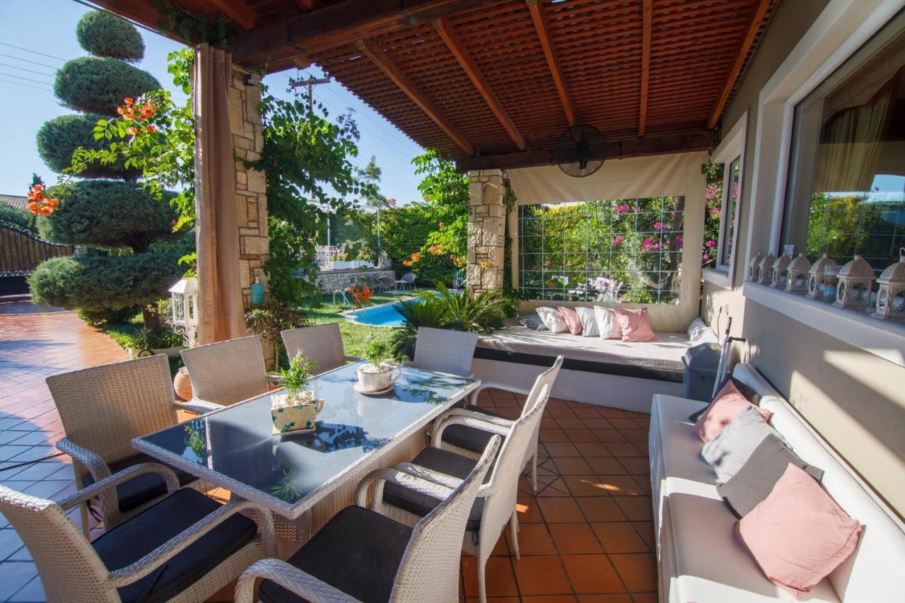 Villa Amelie-Private Pool Marathitis ภายนอก รูปภาพ