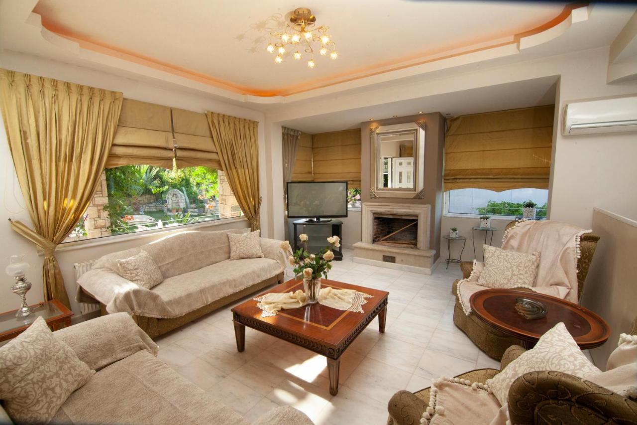 Villa Amelie-Private Pool Marathitis ภายนอก รูปภาพ