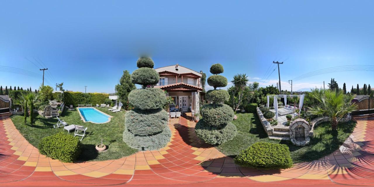 Villa Amelie-Private Pool Marathitis ภายนอก รูปภาพ