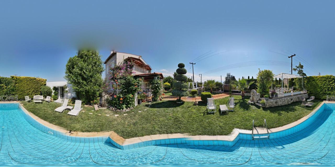 Villa Amelie-Private Pool Marathitis ภายนอก รูปภาพ
