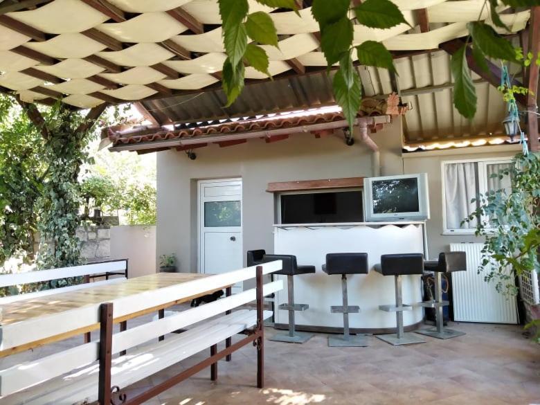 Villa Amelie-Private Pool Marathitis ภายนอก รูปภาพ