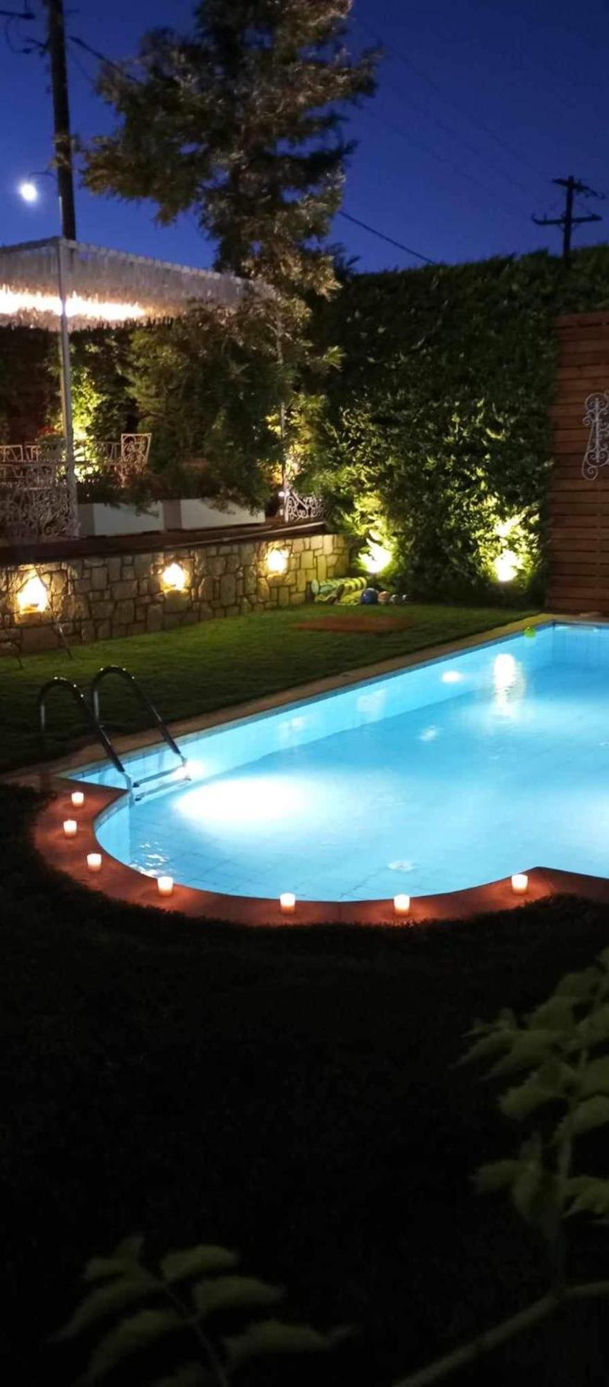 Villa Amelie-Private Pool Marathitis ภายนอก รูปภาพ