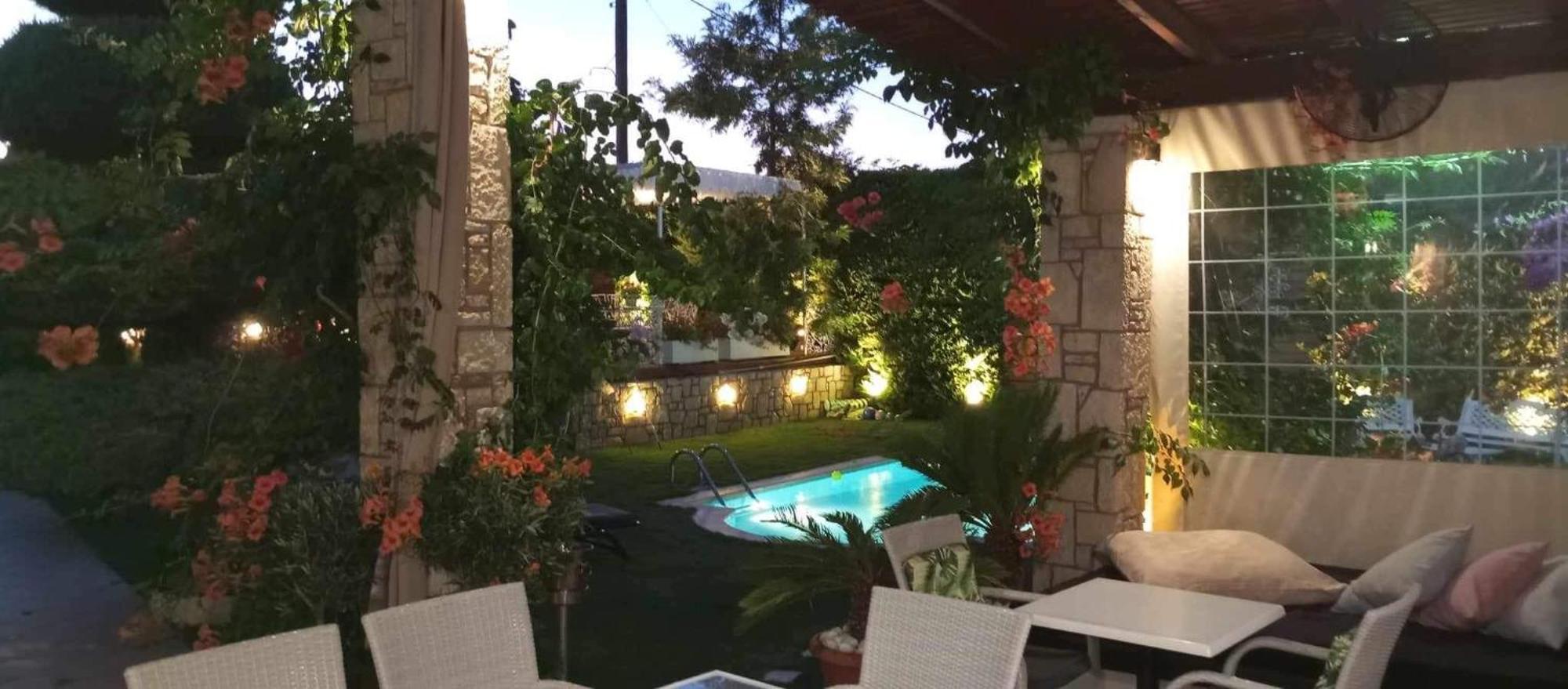 Villa Amelie-Private Pool Marathitis ภายนอก รูปภาพ