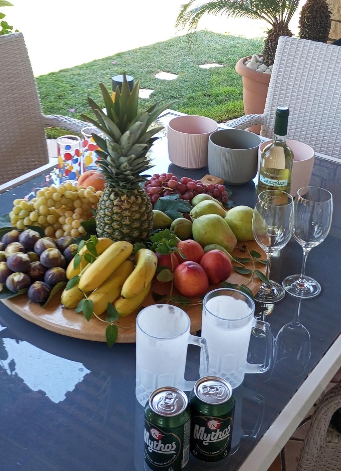 Villa Amelie-Private Pool Marathitis ภายนอก รูปภาพ